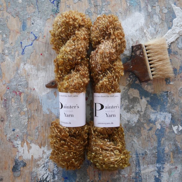 Persianer Mohair 'Dark Mustard'