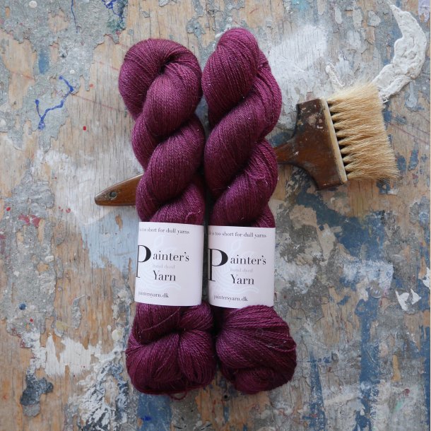 Sparkling Alpaca lace 'Bourgogne'