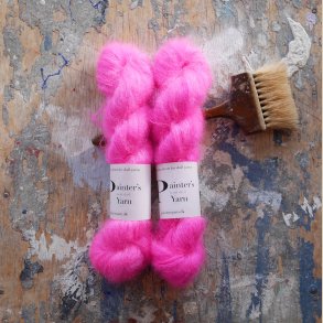 Silky Mohair RMS 'Glowing Pink'