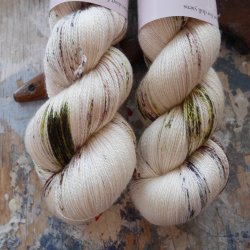 Silky Merino Lace 'Winter Wonderland'