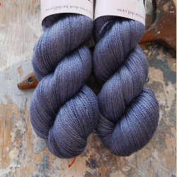 Silky Merino Lace 'Midnight Watch'