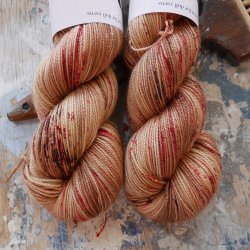 Sparkling Merino 'Gingerbread Man' Gold