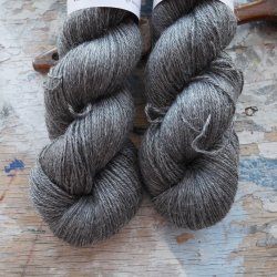 Silky Alpaca 'Natural Charcoal' Oekotex std. 100g/400m
