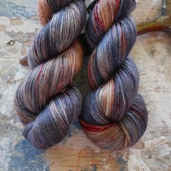 Sock Mohair 'Mount Fuji'