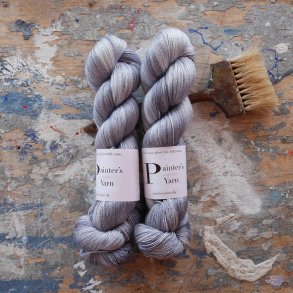 Silky Merino Lace 'Grey Melange'