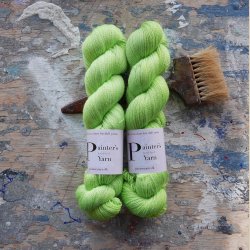 Silky Merino Lace 'Acid Green'