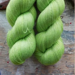 Silky Merino Lace 'Acid Green'