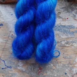 Silky Mohair RMS 'Blue Lagoon'