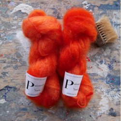 Chunky Mohair 'Buddhas Orange'