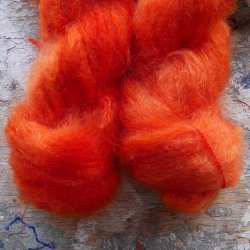 Chunky Mohair 'Buddhas Orange'