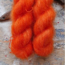 Silky Mohair RMS 'Buddhas Orange'
