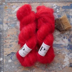 Chunky Mohair  'Tomatosplash'