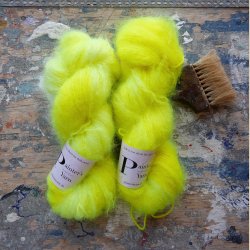 Chunky Mohair 'Citrus on Speed'