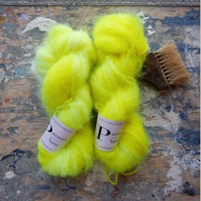Chunky Mohair 'Citrus on Speed'