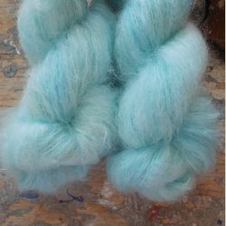 Chunky Mohair 'Icy Water'