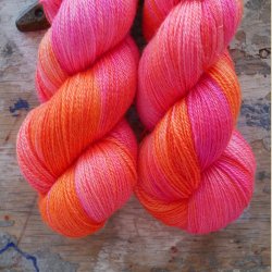 Silky Merino Lace 'Take a Walk on the Wild Side'