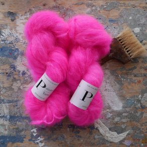 Chunky Mohair  'Glowing Pink'