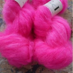 Chunky Mohair  'Glowing Pink'