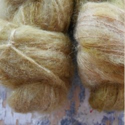 Chunky Mohair 'Dark Mustard'