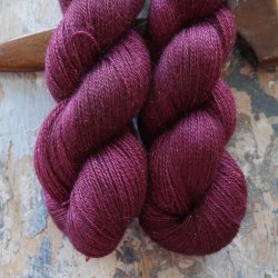 Sparkling Alpaca lace 'Bourgogne'