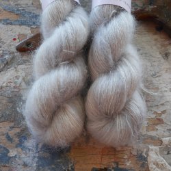 Silky Mohair RMS 'Silver'